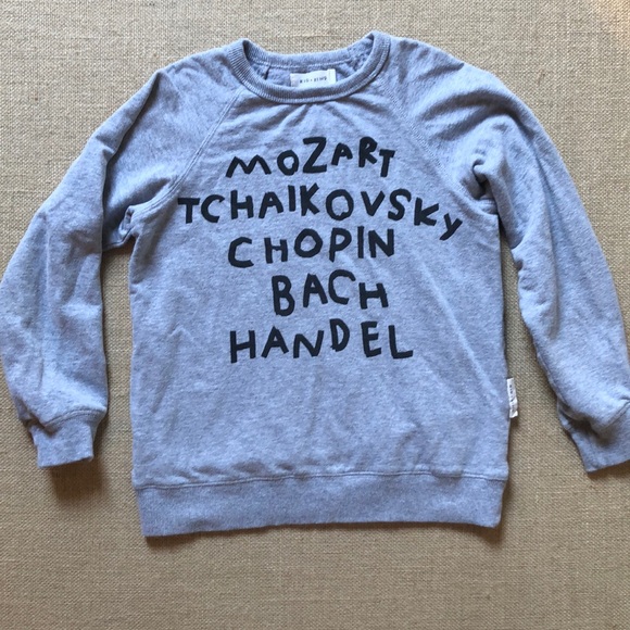 Kid + Kind Other - EUC Kid + Kind composers Mozart sweatshirt sz 6-7
